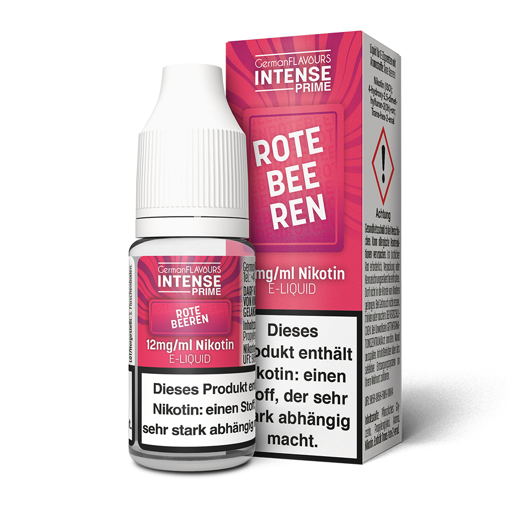 German Flavours Intense Prime Rote Beeren | 10ml Liquid 