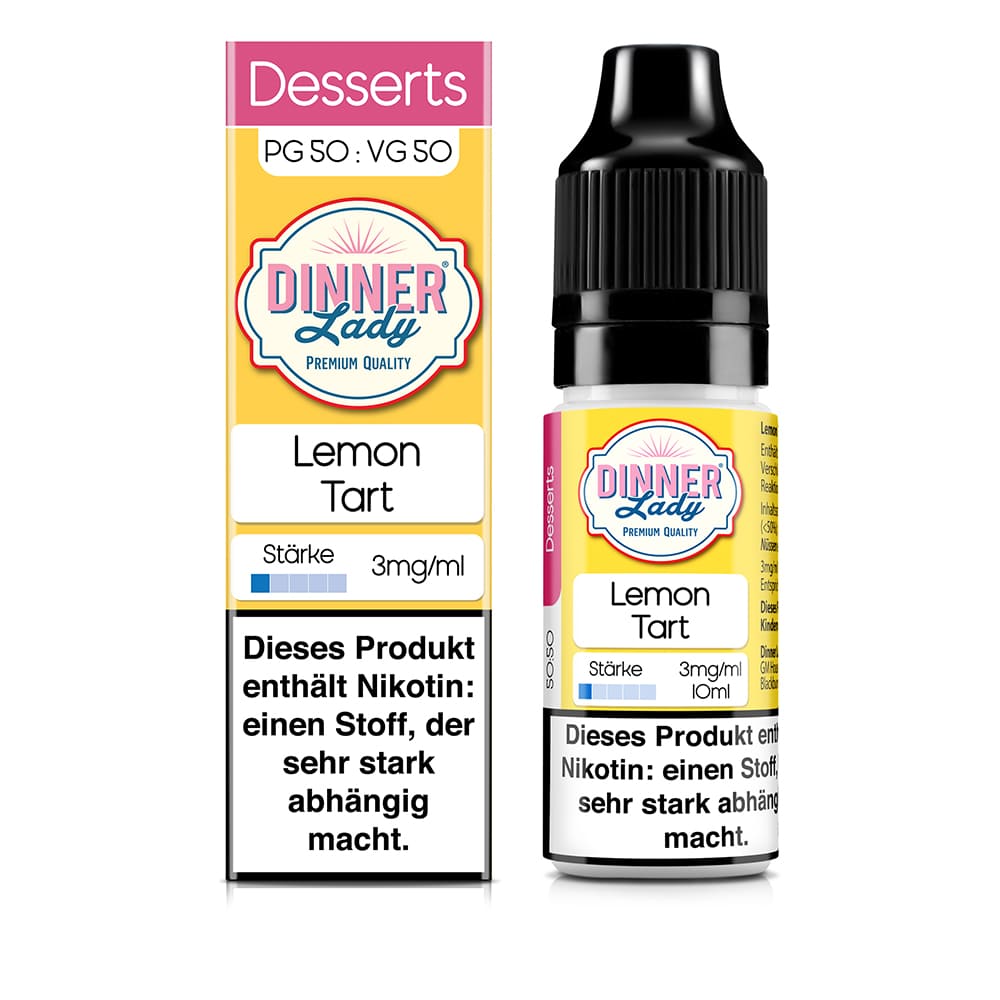 Dinner Lady Lemon Tart | 10ml Liquid 