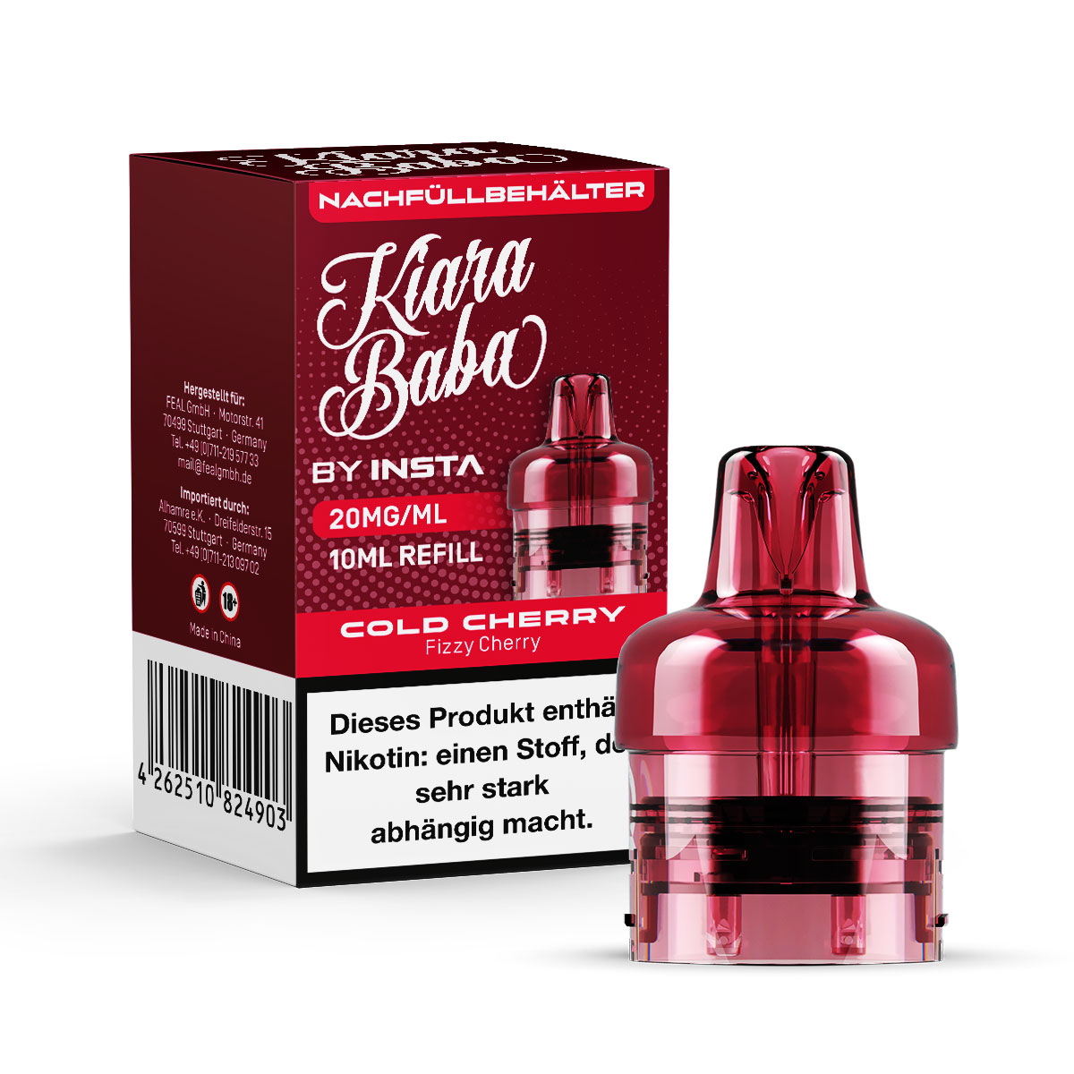 Kiara Baba 10K Cold Cherry 10ml/20mg