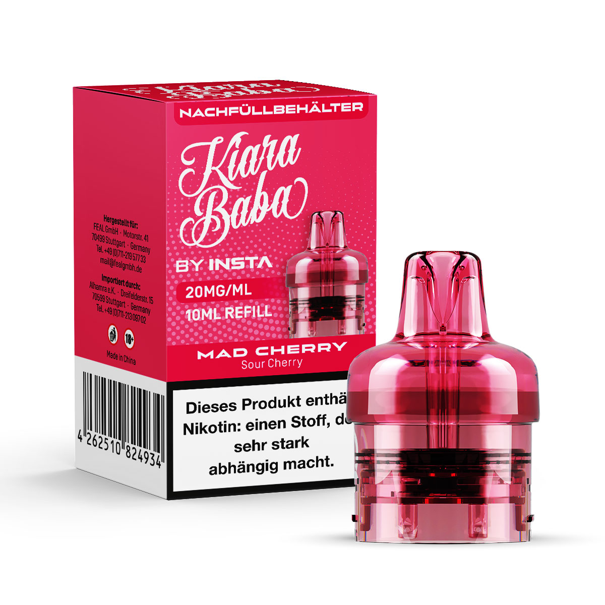Kiara Baba 10K Mad Cherry 10ml/20mg