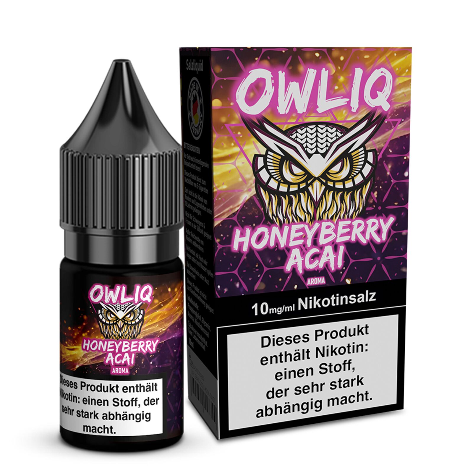 OWLIQ Honeyberry Acai | 10ml Saltnic