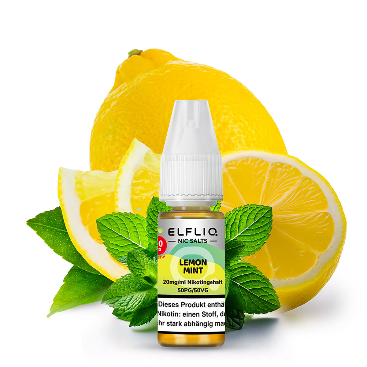 Elf Bar ELFLIQ Lemon Mint | 10ml SaltNic