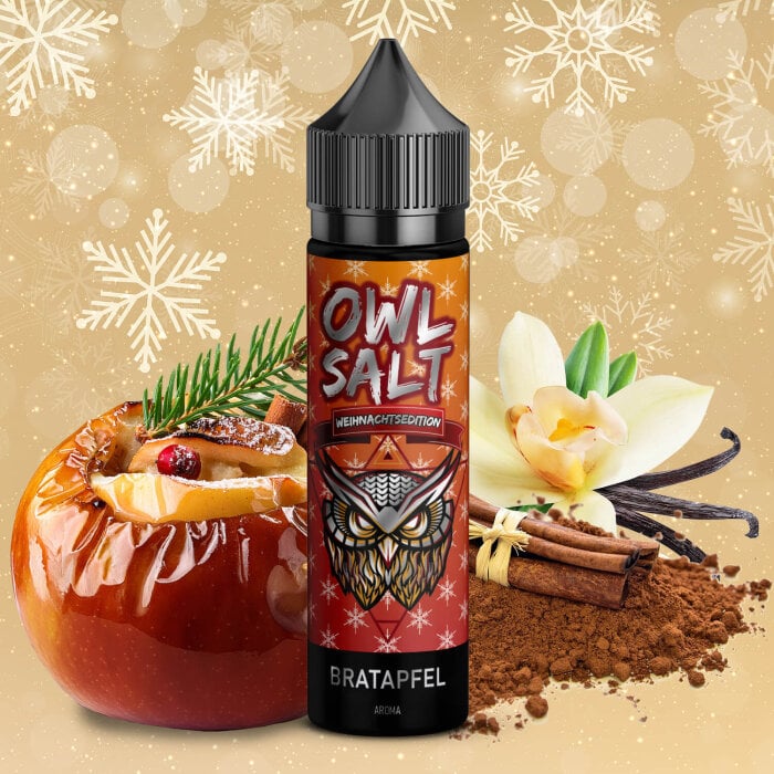 OWL Salt Bratapfel 10ml/60