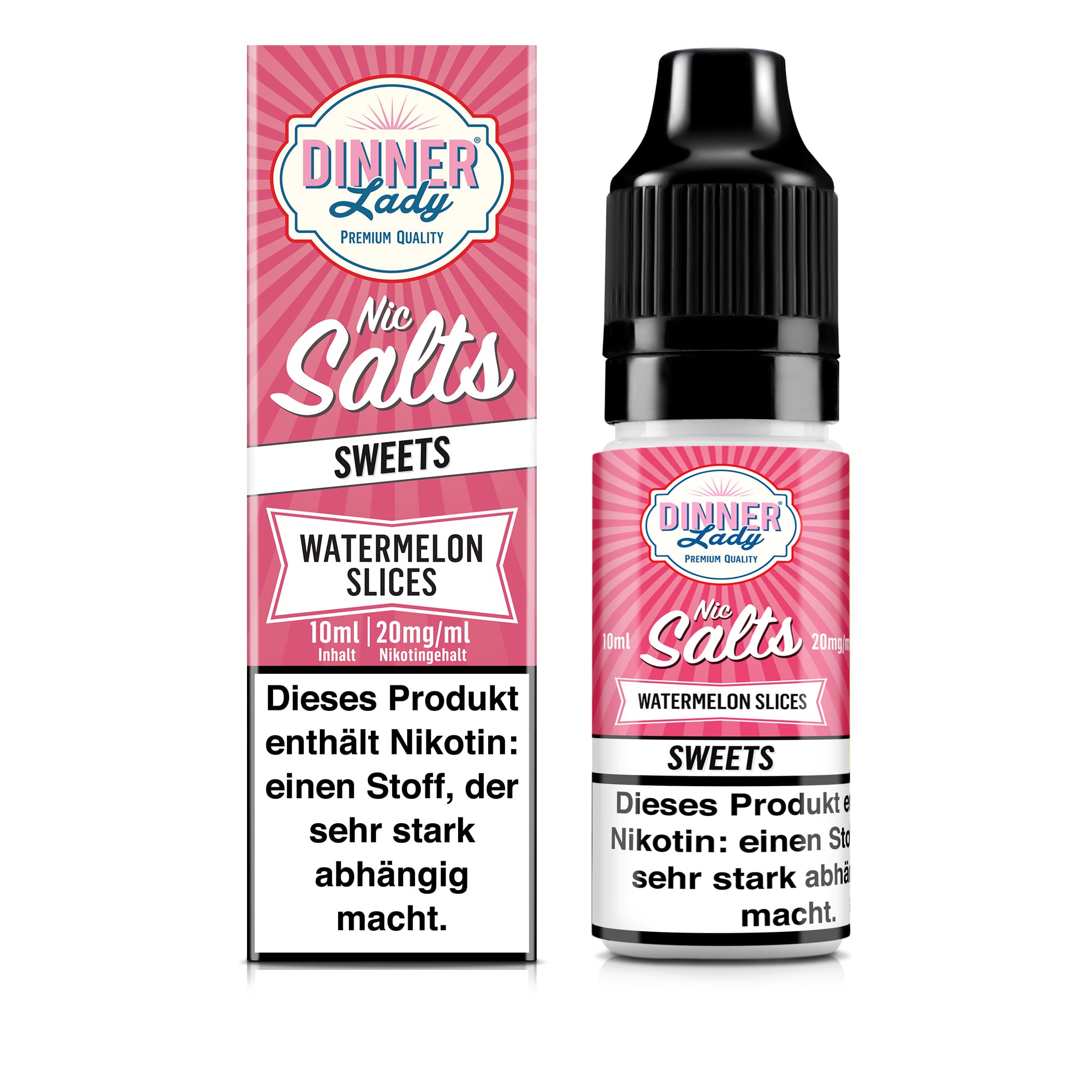 Dinner Lady Watermelon Slices | 10ml SaltNic