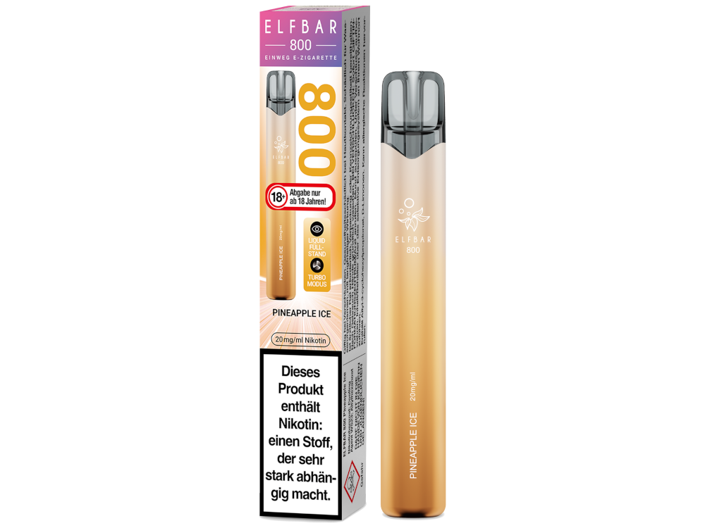 Elf Bar EB800 Pineapple Ice 20mg
