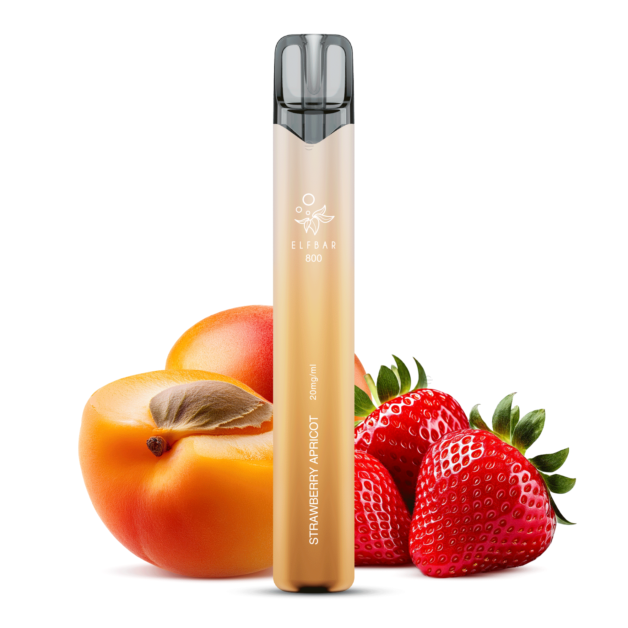 Elf Bar 800 Einweg E-Zigarette - 20 mg - Strawberry Apricot