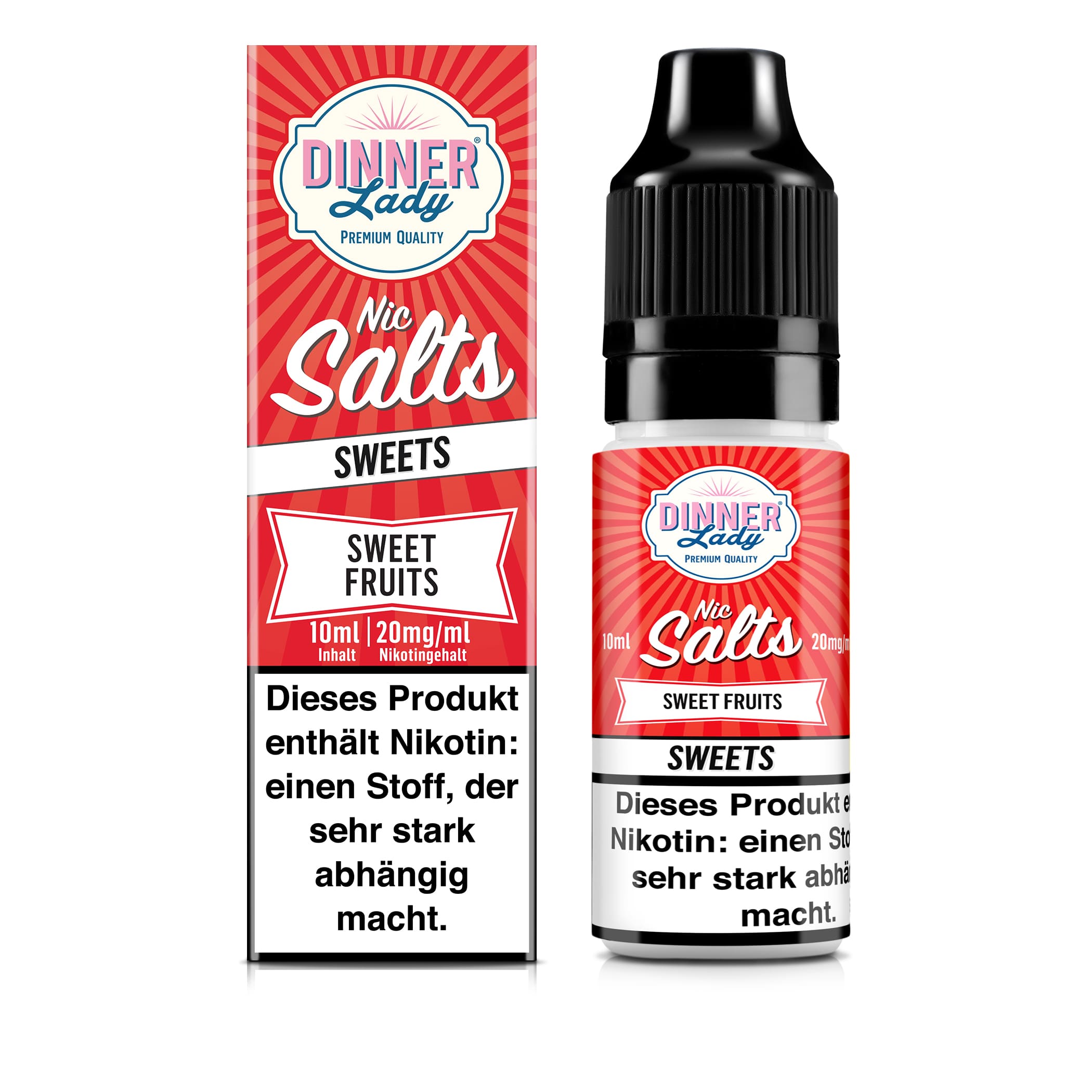 Dinner Lady Sweet Fruits | 10ml SaltNic