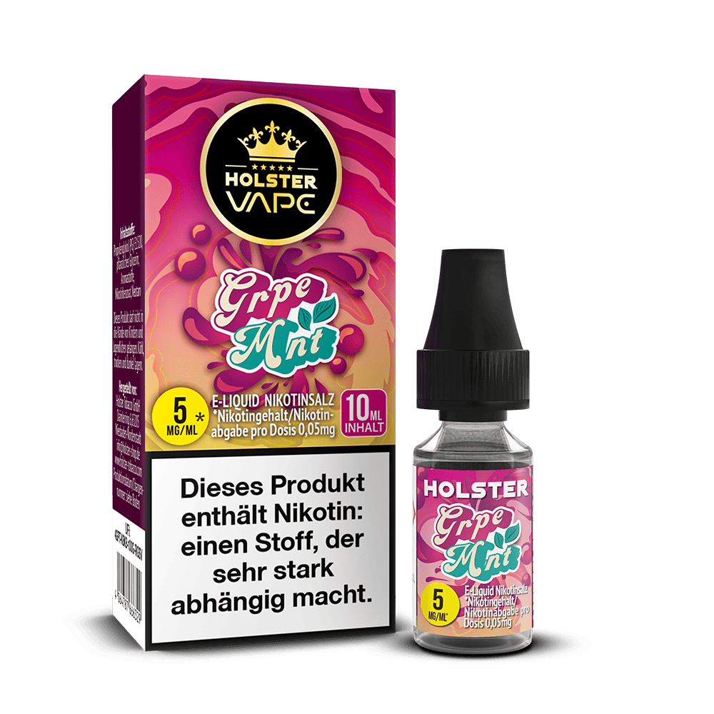 Holster Grape Mint | 10ml SaltNic 