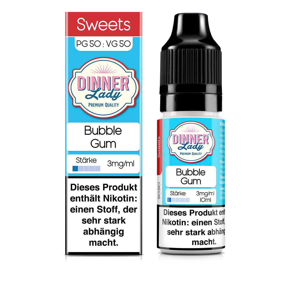 Dinner Lady Bubblegum | 10ml Liquid 