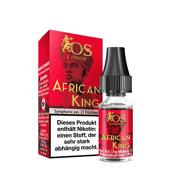 OS Liquid African King 17mg SaltNic