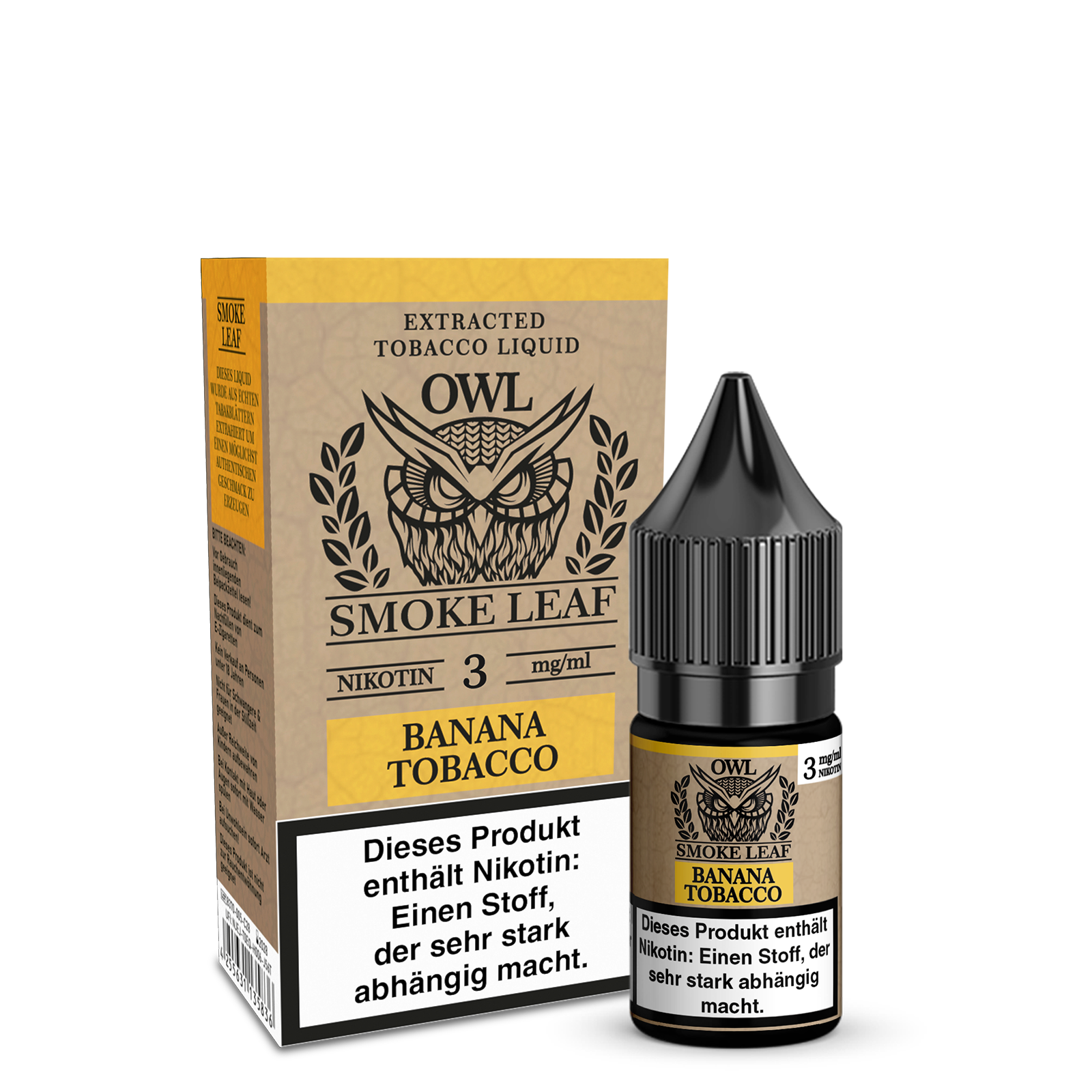 OWL Smoke Leaf Banana Tobacco10ml Liquid