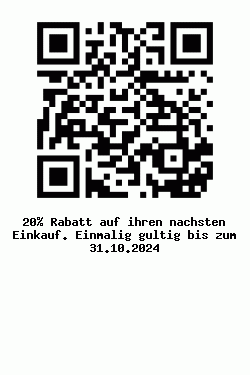 QR Code für 20% Rabatt