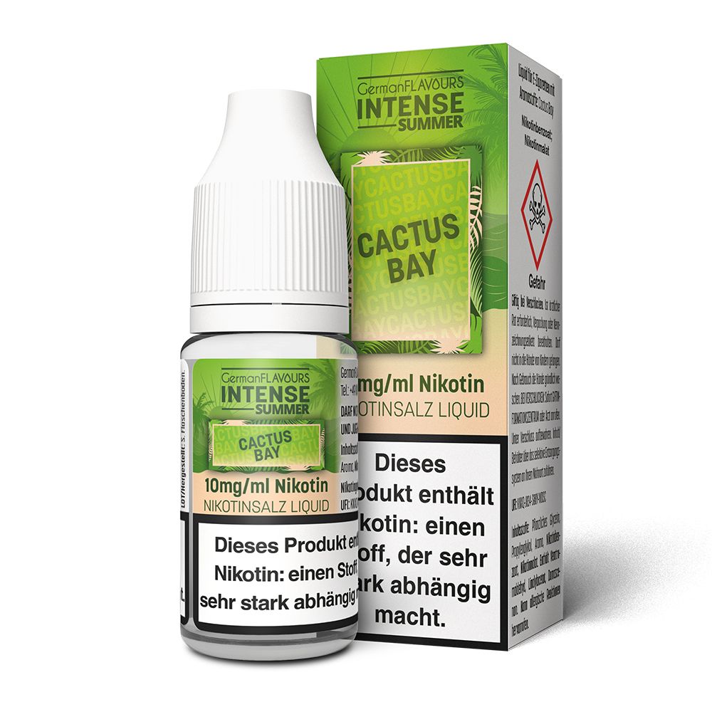 German Flavours Intense Cactus Bay 10ml SaltNic