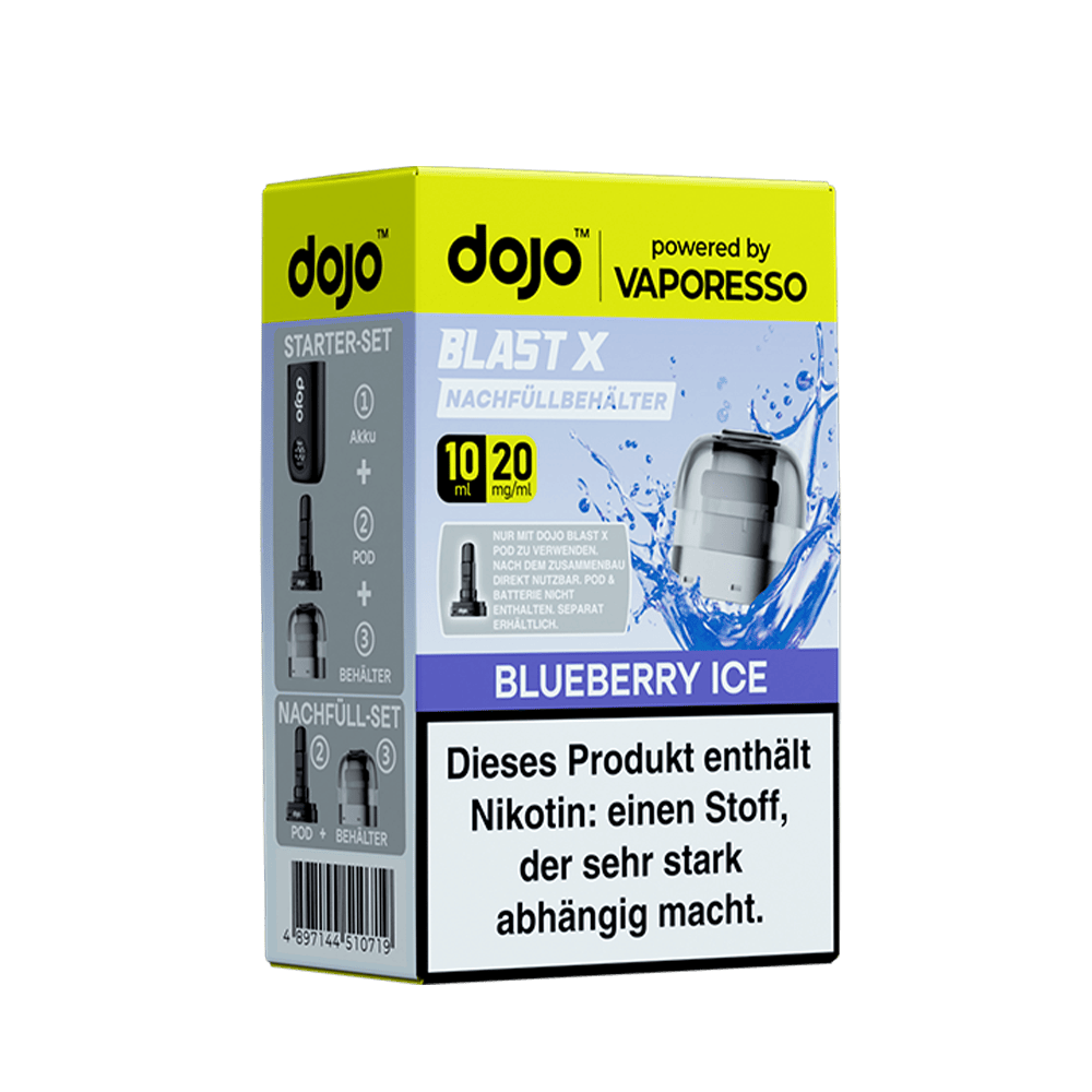 Vaporesso Dojo Blast Blueberry Ice 20mg/10ml