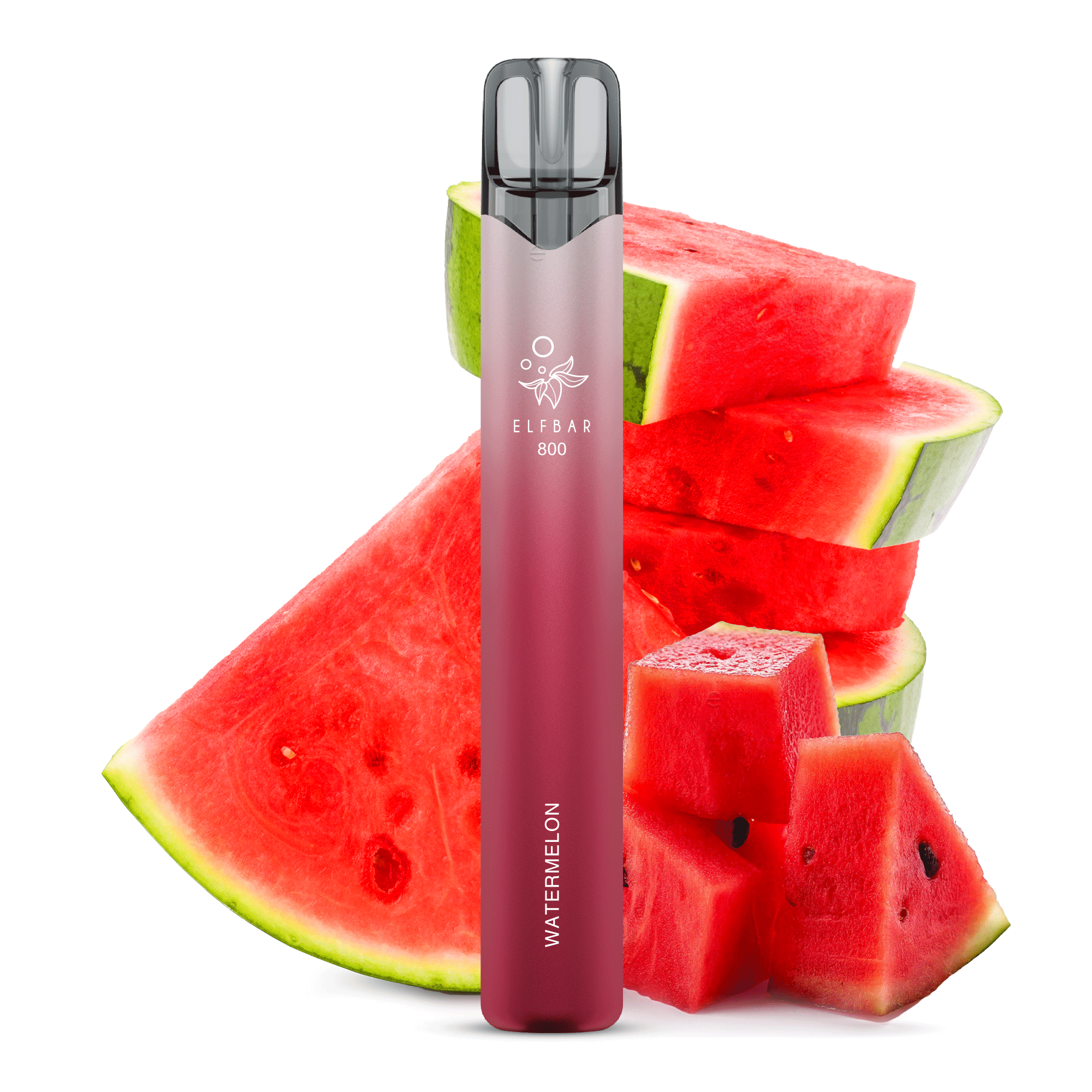 Elf Bar 800 Einweg E-Zigarette - 0mg & 20 mg - Watermelon