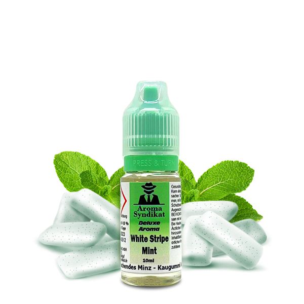 SYNDIKAT DELUXE White Stripe Mint 10ml Aroma