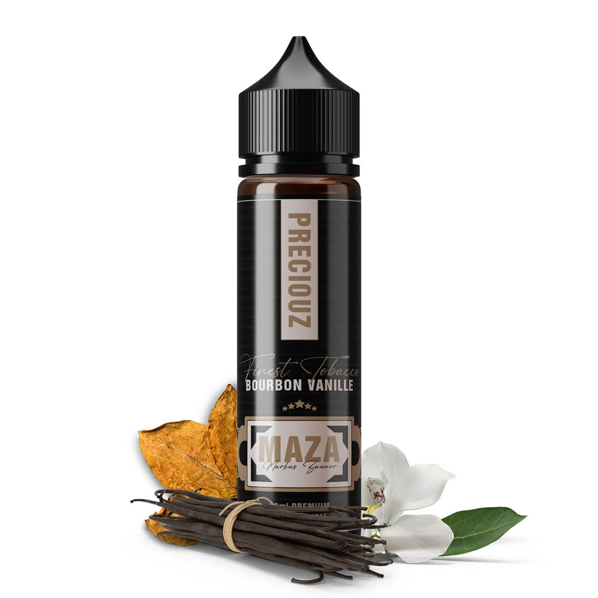 Maza PreciouZ Finest Tobacco Bourbon Vanille 10ml/60ml
