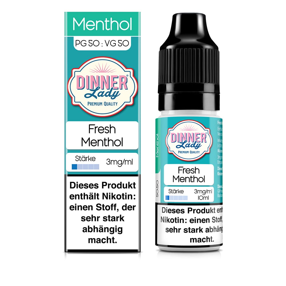 Dinner Lady Fresh Menthol | 10ml Liquid 