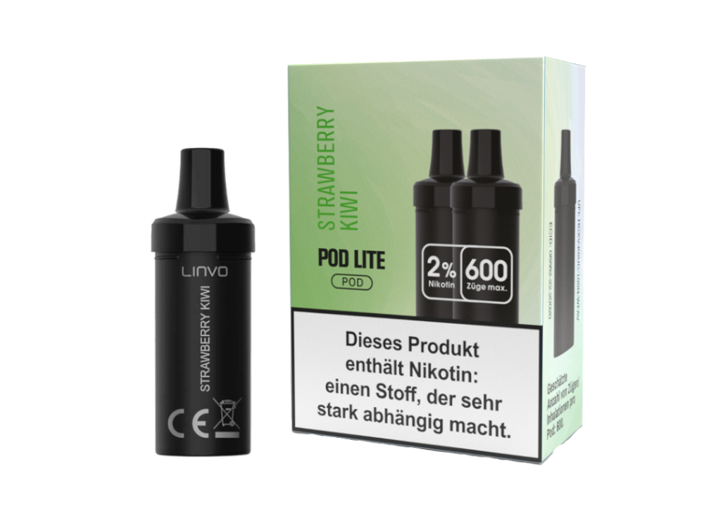 Linvo Pod Lite Strawberry Kiwi 20mg 2 Stück