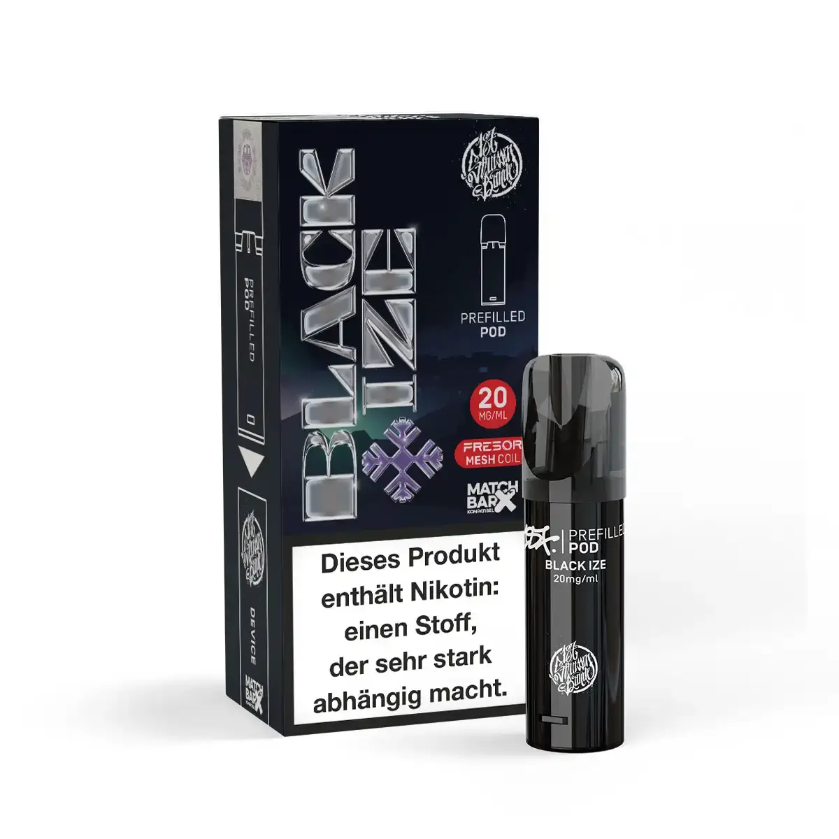187 Strassenbande Black Ize  20mg  1Pod