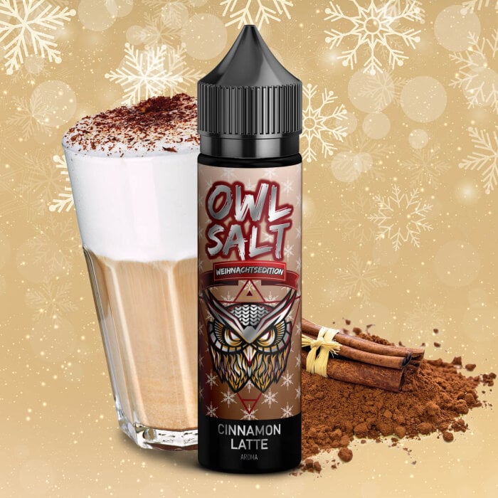 OWL Salt Cinnamon Latte 10ml/60