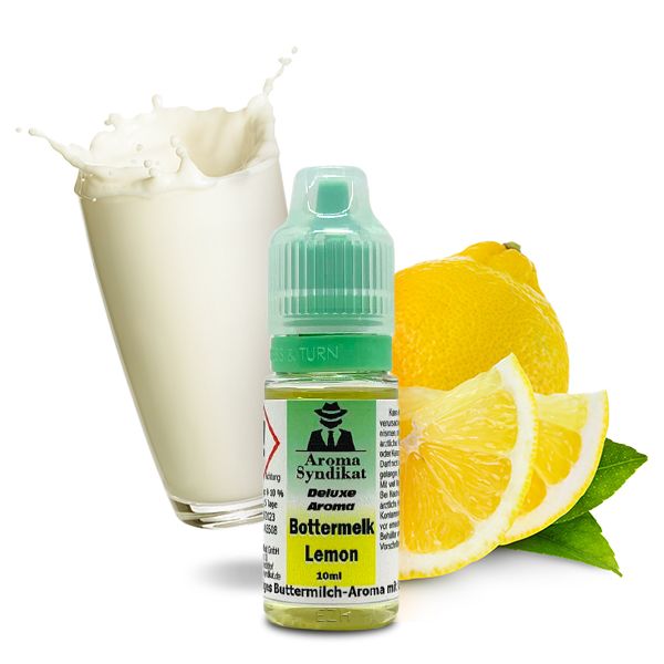 SYNDIKAT DELUXE Bottermelk Lemon 10ml Aroma