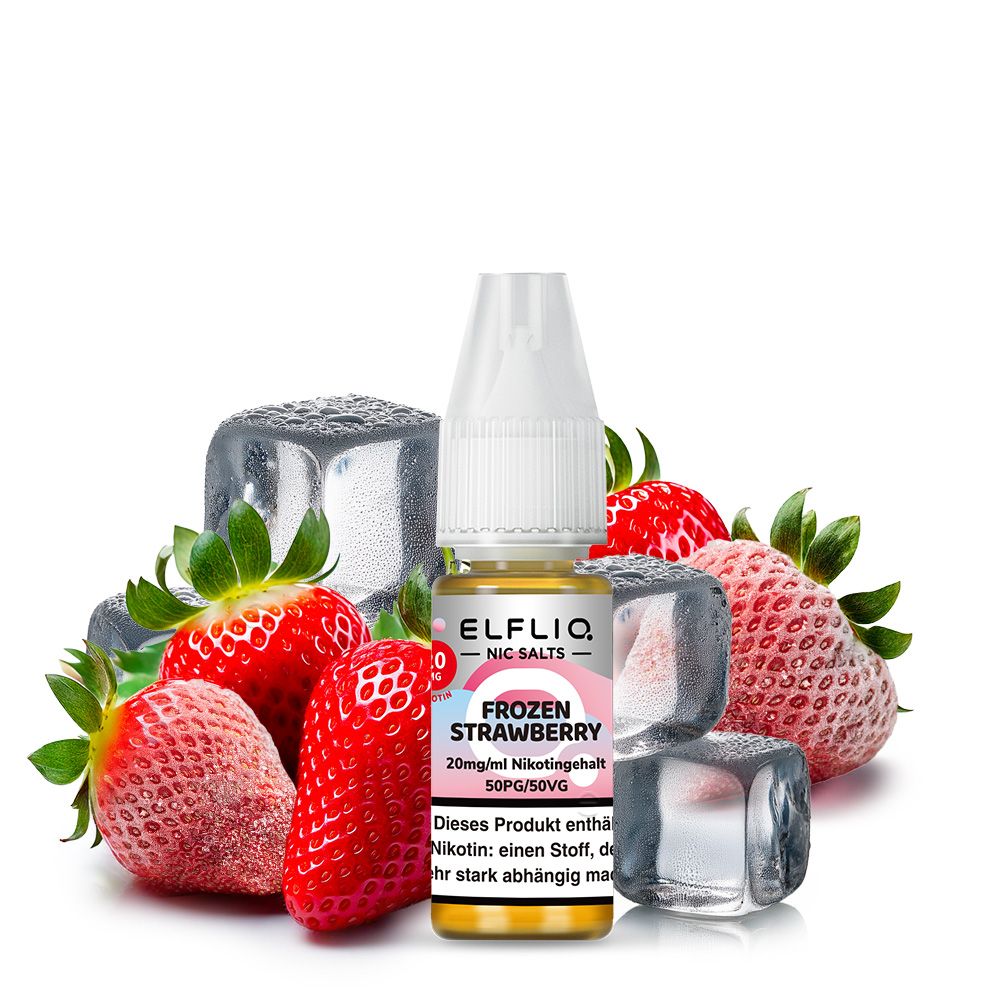 Elf Bar ELFLIQ Frozen Strawberry 10mlSaltNic