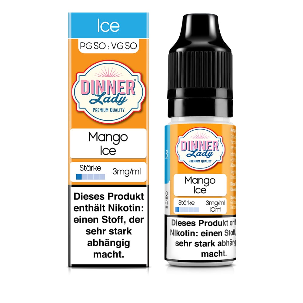 Dinner Lady Mango Ice | 10ml Liquid 