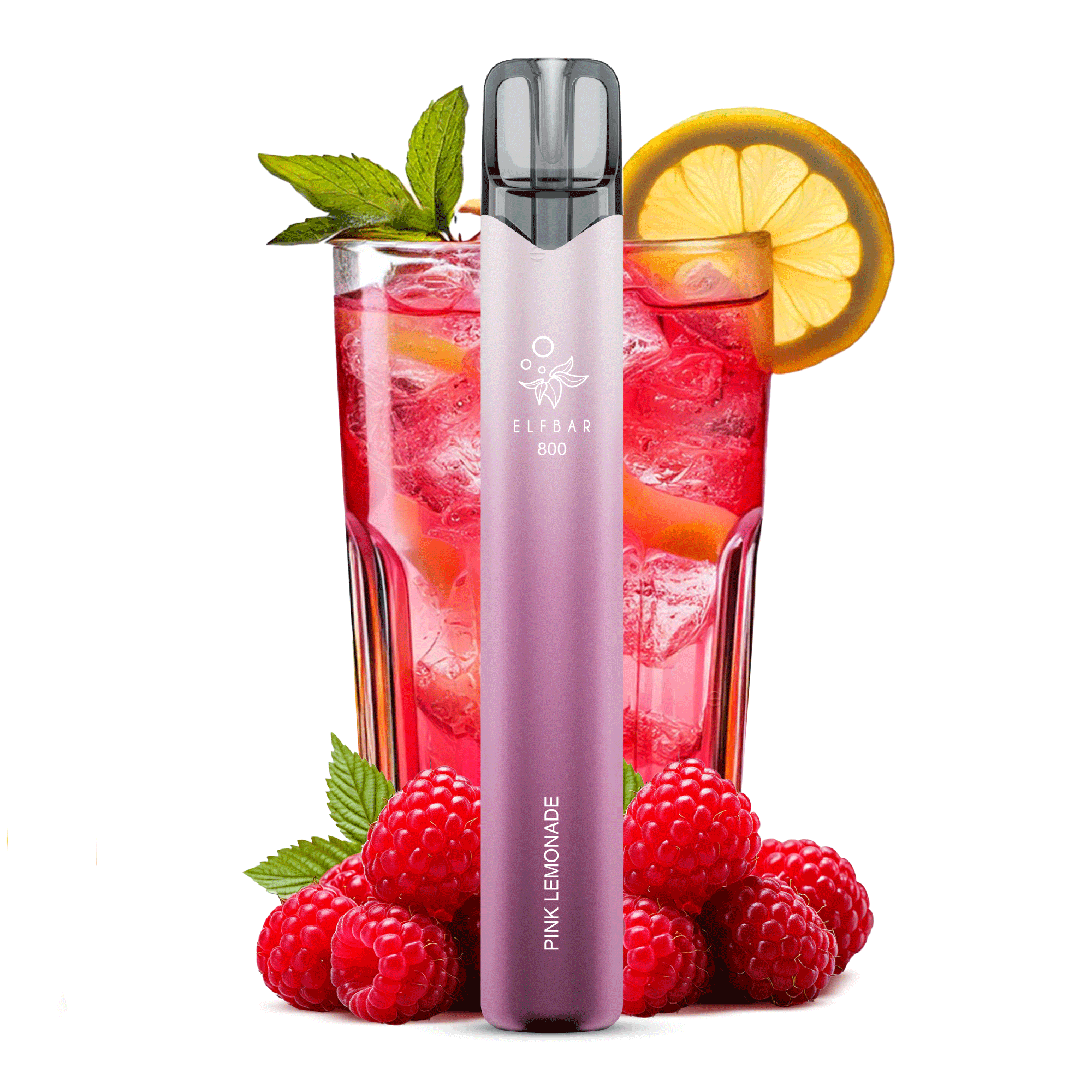 Elf Bar 800 Einweg E-Zigarette - 0mg & 20 mg - Pink Lemonade