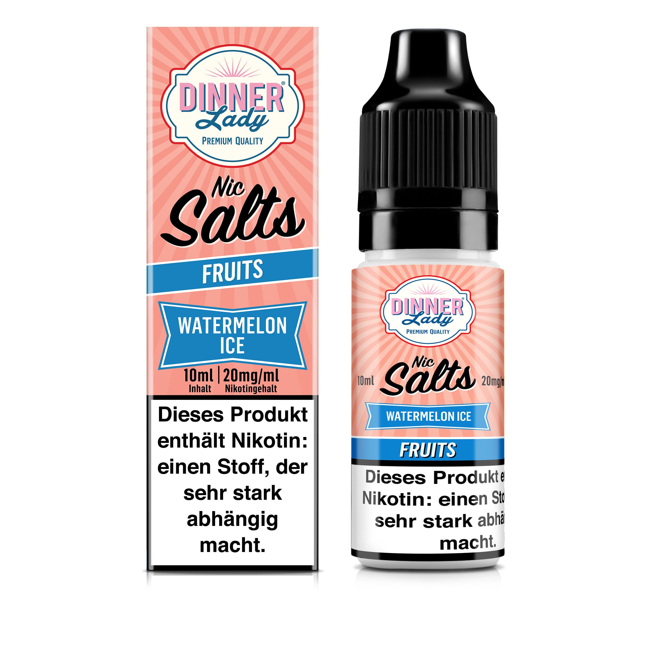 Dinner Lady Watermelon Ice | 10ml SaltNic