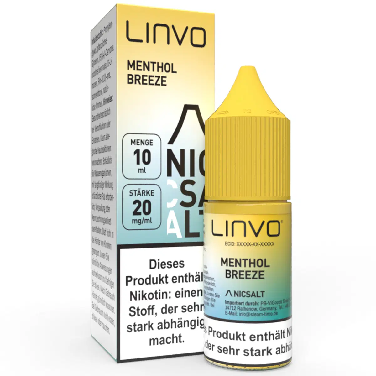Linvo Menthol Breeze 20mg/10ml SaltNic