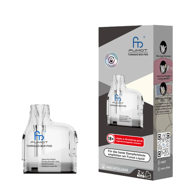 RandM Tornado Box Pod 0,9Ohm