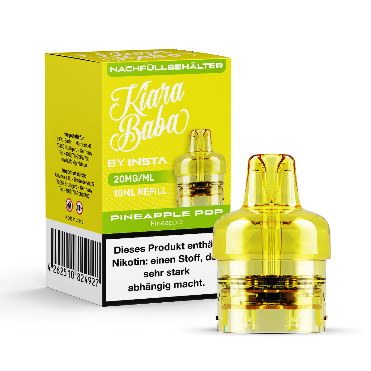 Kiara Baba 10K Pineapple Pop 10ml/20mg