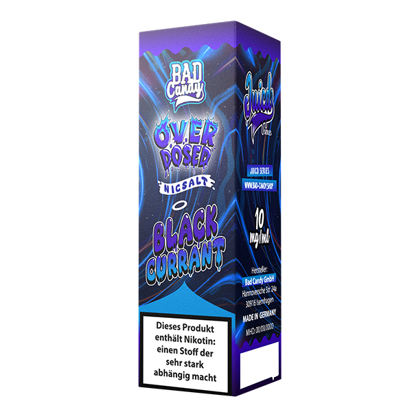 Bad Candy Blackcurrant Lemonade Overdosed  20mg/10ml SaltNic