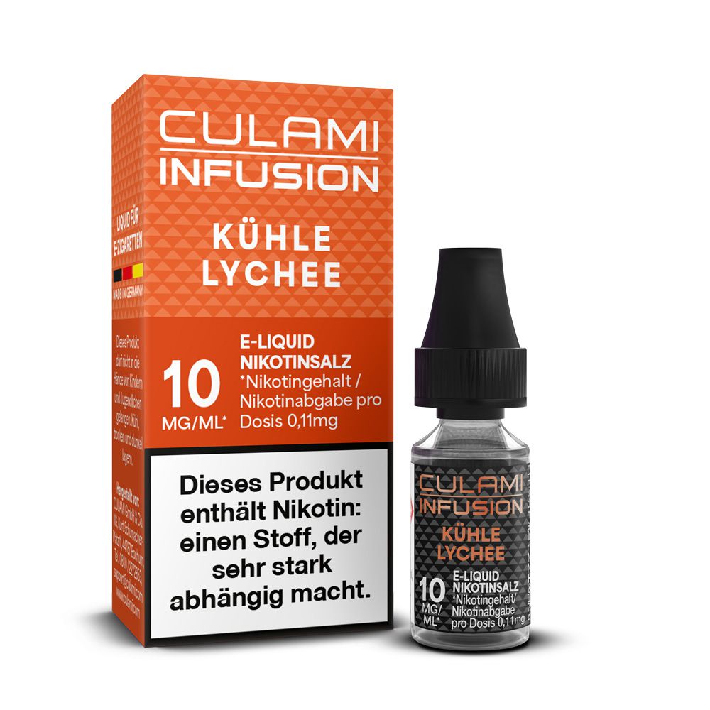 CULAMI Infusion Kühle Lychee | 10ml SaltNic 