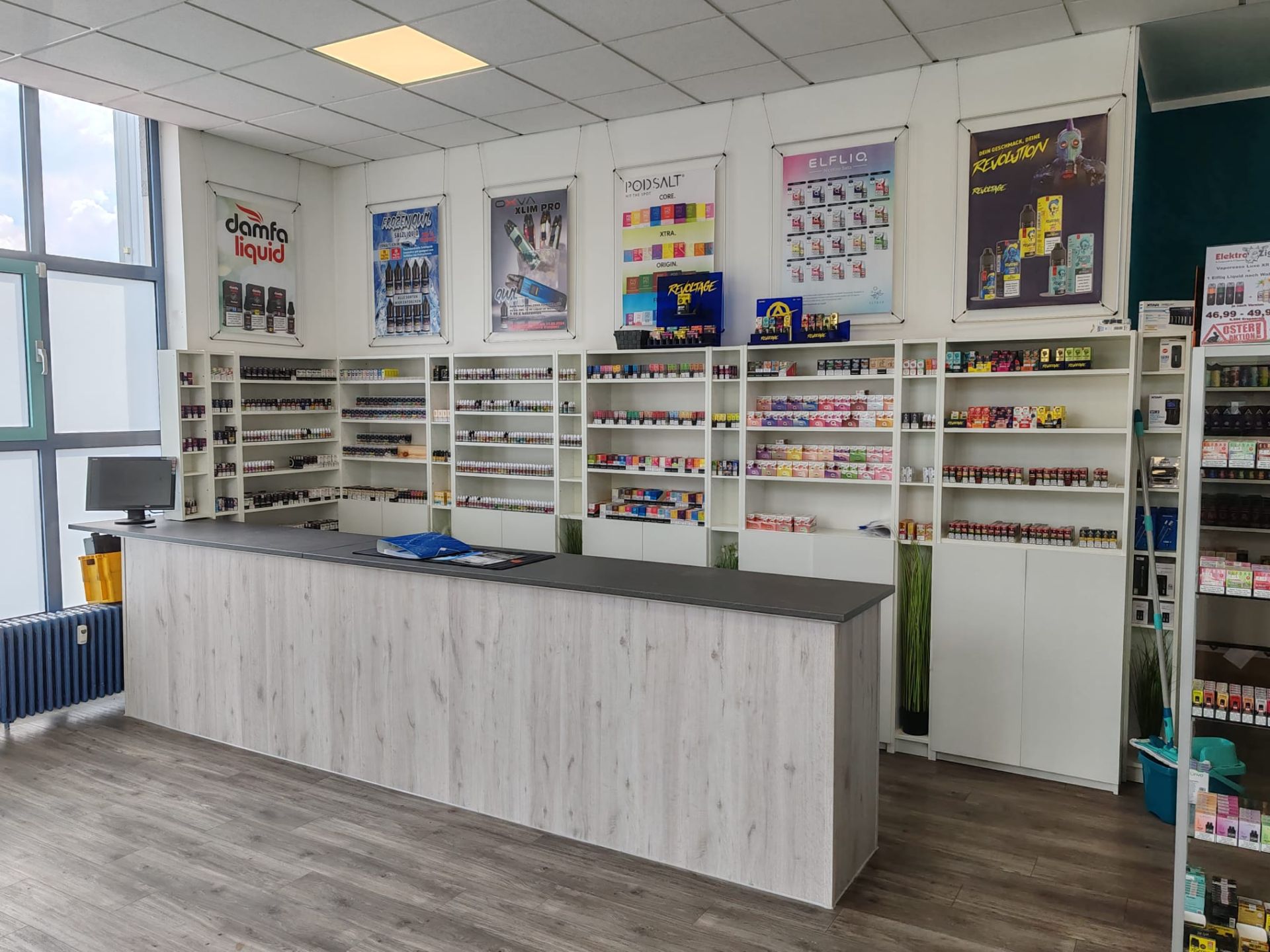 E-Zigaretten und Zubehör im ElektroZigge Fachgeschäft Fulda/Künzell