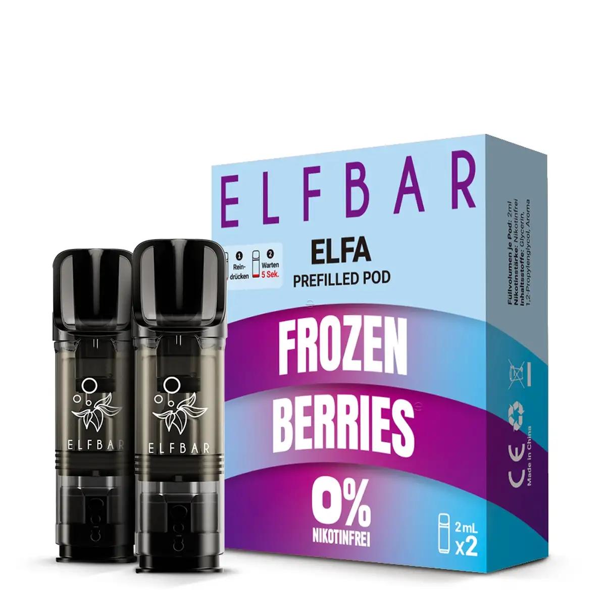 Elf Bar Elfa Frozen Berries 0mg 2er Pack