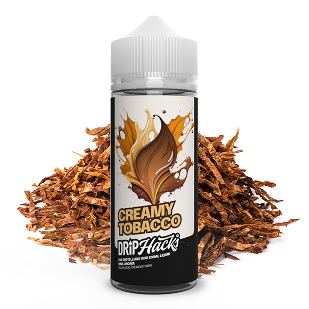Drip Hacks Creamy Tobacco 10ml/120