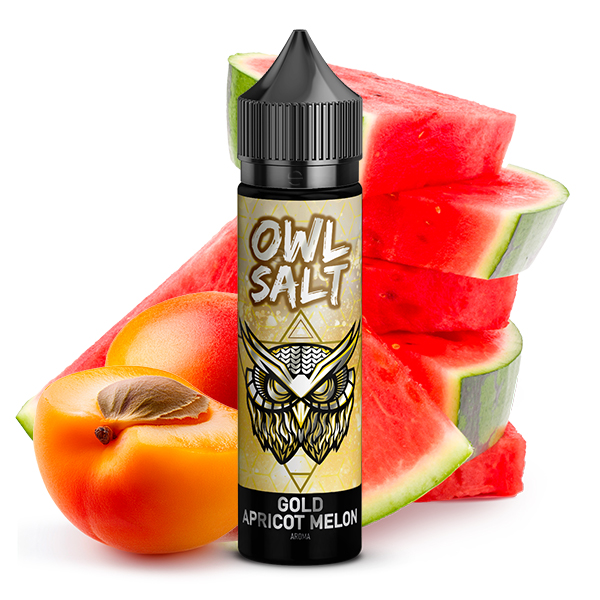 OWL Salt Gold Apricot Melon Longfill | 10ml in 60ml Flasche