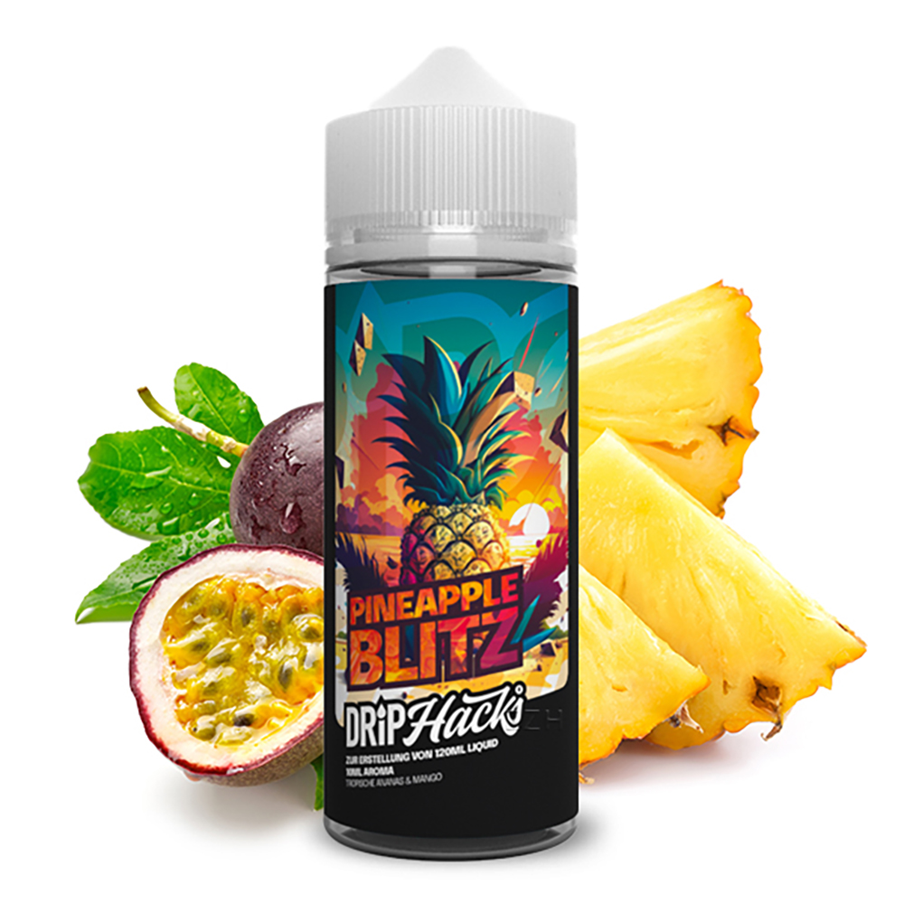 Drip Hacks Pineapple Blitz  10ml/120