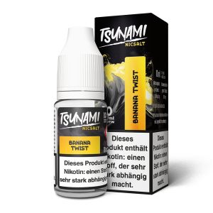 German Flavours TSUNAMI Banana Twist 10ml SaltNic
