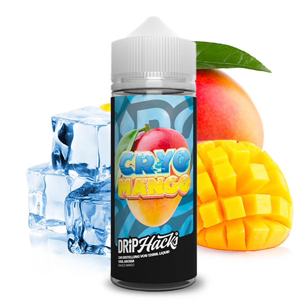 Drip Hacks Cryo Mango Longfill | 10ml in 120ml Flasche