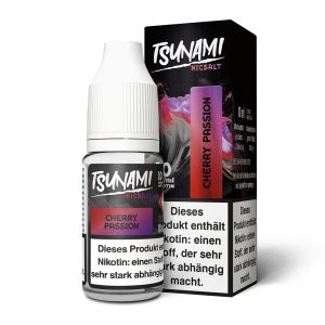 German Flavours TSUNAMI Cherry Passion 10ml SaltNic