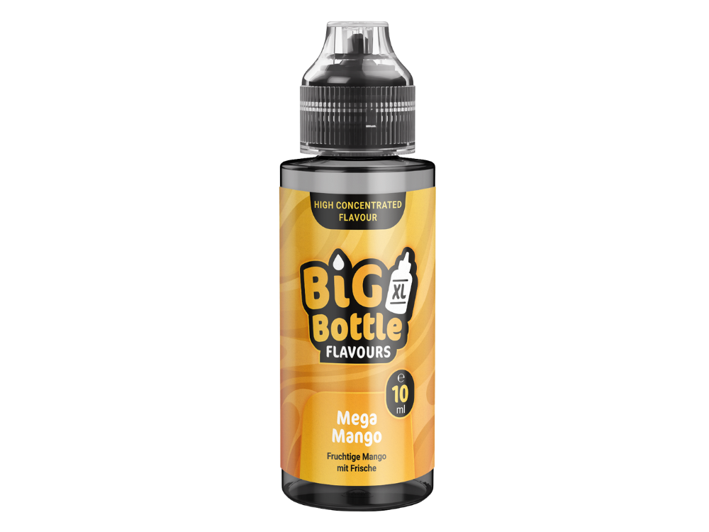 BIG BOTTLE Longfill Mega Mango | 10ml in 120ml Flasche