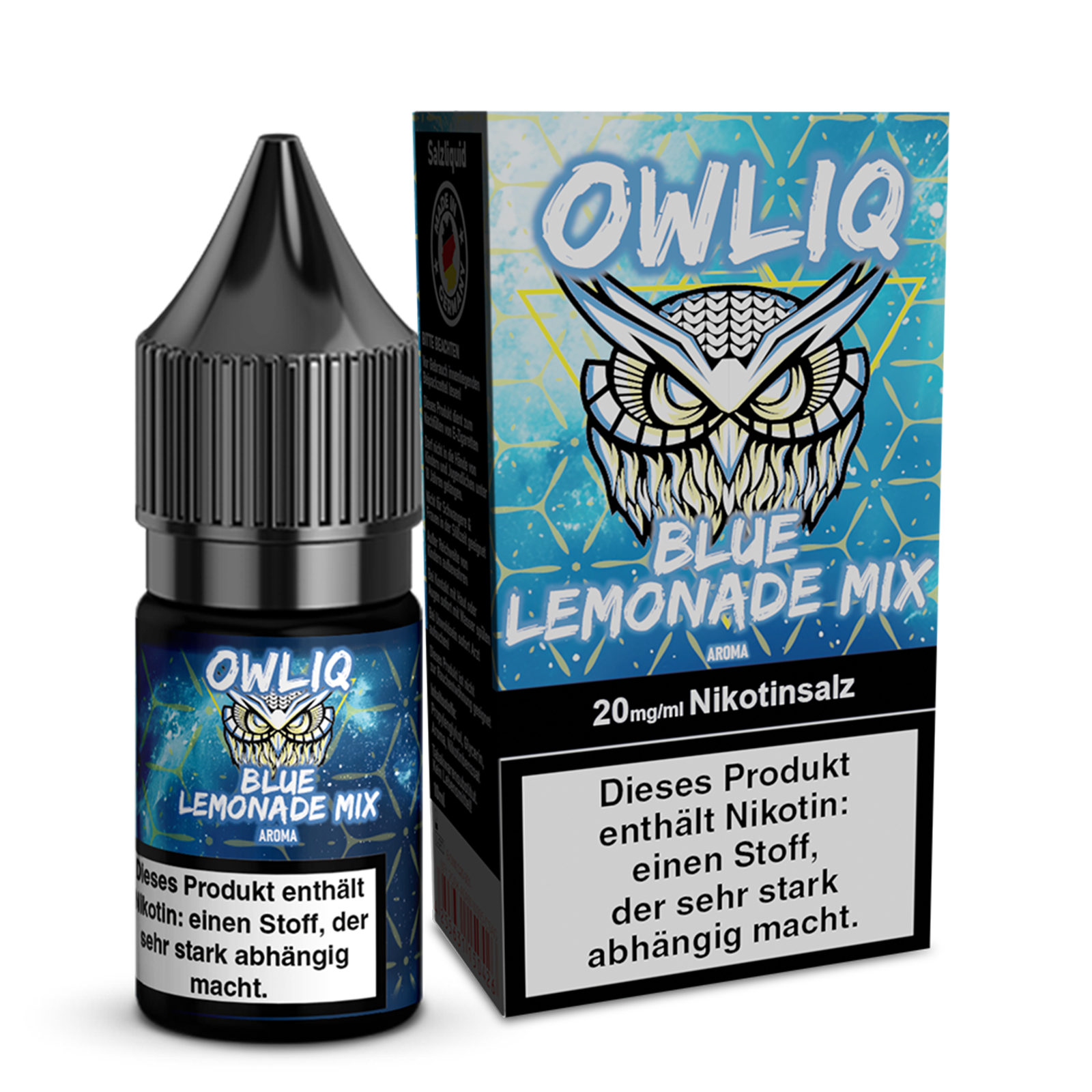 OWLIQ Blue Lemonade Mix | 10ml Saltnic