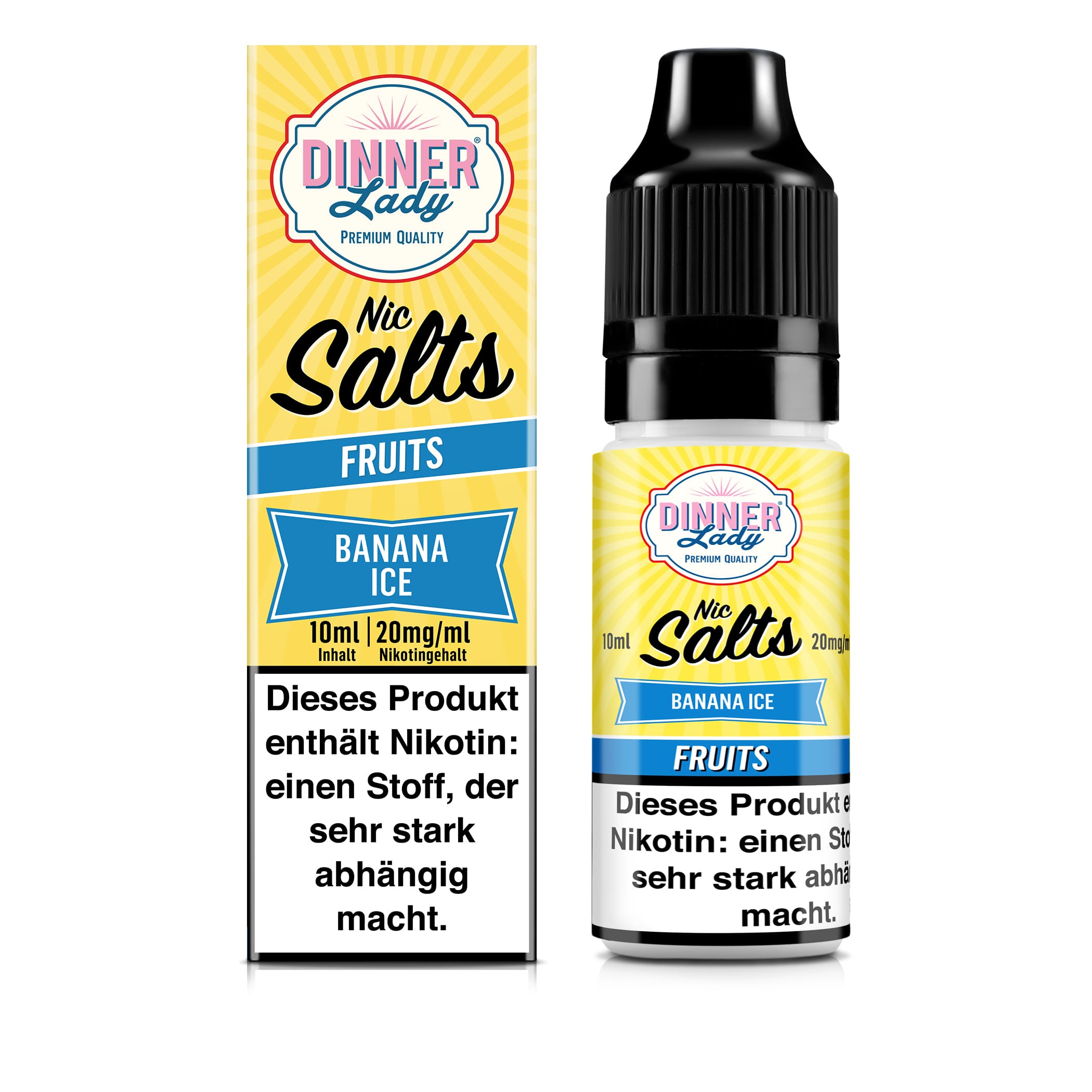 Dinner Lady Banana Ice | 10ml SaltNic