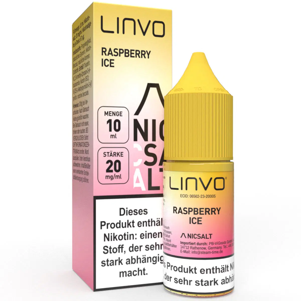 Linvo Raspberry Ice 20mg/10ml SaltNic