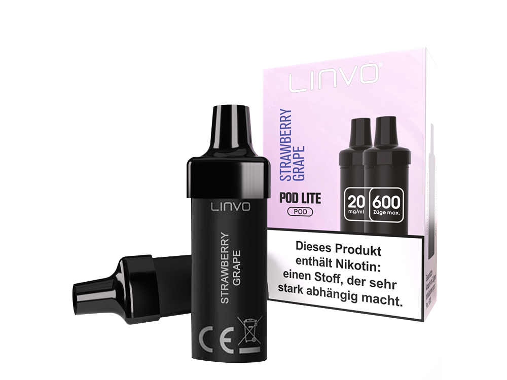 Linvo Pod Lite / Lite Plus Strawberry Grape 20mg 2 Stück