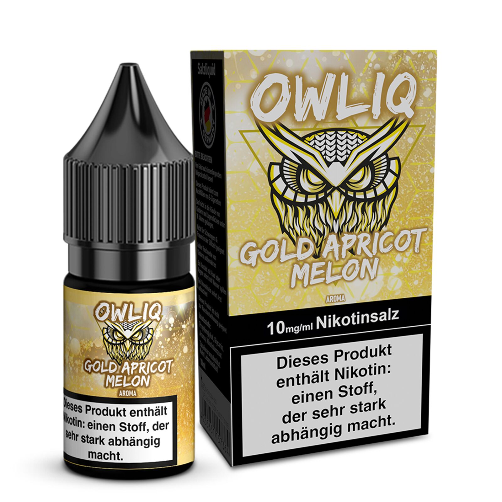 OWLIQ Gold Apricot Melon | 10ml Saltnic