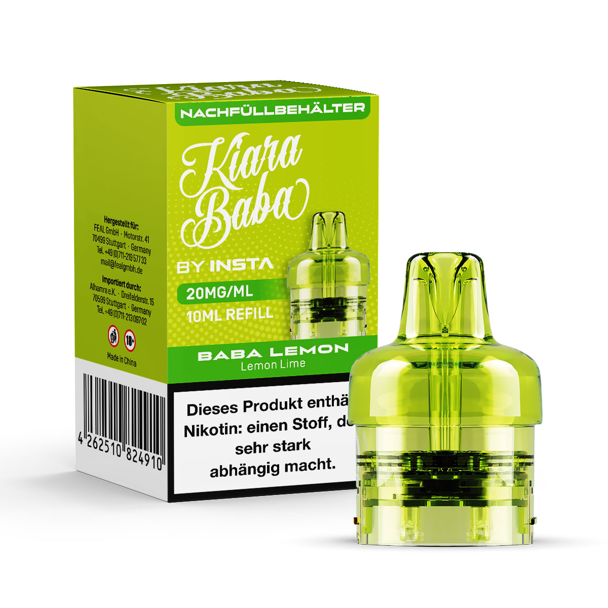 Kiara Baba 10K Baba Lemon 10ml/20mg